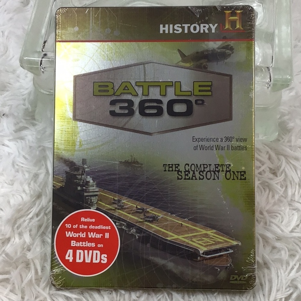 Battle 360 boxed 4 dvd set battles NIB